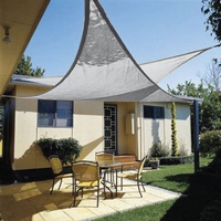 Toldo Vela 5x5x5 m Blanco