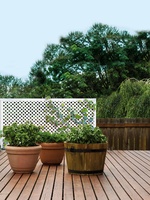 Panel Celosia Privat Blanco 1x2 Metros