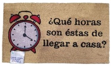 Felpudo Coco 40x70 Horas de Llegar