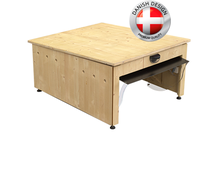 Caseta Robot cortacesped infinity Home