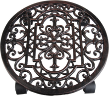 Carro Hierro Fundido Plantas Redondo L Interiores