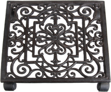 Carro Plantas Cuadrado para Interiores