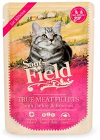 Sam's Field Kitten Filetes Pavo y Brocoli Sobre 85 g