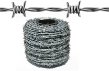 Alambre Espino Reforzado Galvanizado 250 metros 2,2 mm Alambre Espino Reforzado Galvanizado 250 metros 2,2 mm