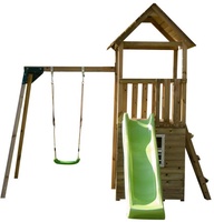 Parque Infantil Tibidabo XL Casita y Columpio Individual