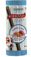 Serrano Sticks Perros 16 ud Salmon y Atun