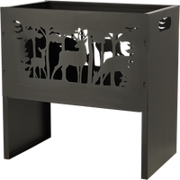 Brasero Fuego de Ciervo Rectagular