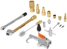 Juego Pistola y Accesorios Neumaticos compresor 18 Piezas Truper