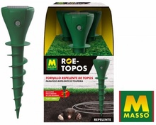 Repelente Topos Solar Roe Tornillo Pack 3 unidades