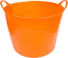 Cesto Vendimia / Capazo Plastico 42l Naranja