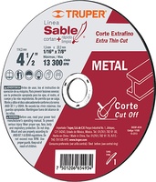 Disco Corte Extrafino Metal 115mmx1mm