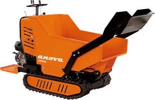 Carretilla de Orugas ANOVA OR9500  9HP, 500KG con Pala de Carga