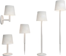 Lampara Solar Blanca Greta 5 en 1 Lampara Solar Blanca Greta 5 en 1