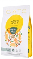 Pienso Gatos Natura Diet Cat Adult Chicken & Vegs 3 Kg