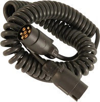 Manguera Espiral Remolque 7 Polos Conectores Plasticos