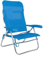 Silla de Playa Reclinable Crespo AL/223 Azul