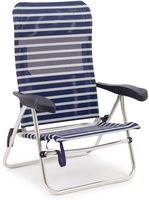 Silla de Playa Crespo AL/205 Rayas Azules