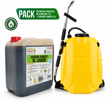 Pack Extintor Forestal de Espalda Matabi 17L + Ecofire Forest 5L