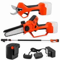 Kit poda Stocker Magma E-35 TP + motosierra E-150 LA + mango telesc�pico 190-310 cm + bater�a 2,6 Ah y cargador doble