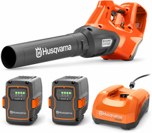 Pack soplador Husqvarna 530iB + 2 bater�as 40-B330X 9 Ah + cargador r�pido 40-C500X