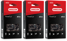 Pack 3 cadenas de motosierra Oregon PowerCut 73EXL 68 eslabones · 3/8 · 1,5 mm Pack 3 cadenas de motosierra Oregon PowerCut 73EXL 68 eslabones · 3/8 · 1,5 mm