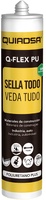 Cartucho Sellador Q-Flex PU Quiadsa Blanco 290 ml