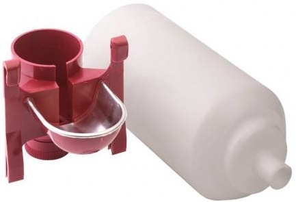 Bebedero Mixto para Conejos con Botella Bebedero Mixto para Conejos con Botella