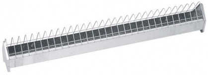 Comedero Metalico Rejilla Estrecha 100 cm
