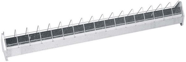 Comedero Metalico Rejilla Ancha 100 cm