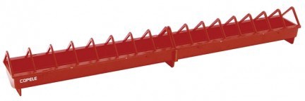 Comedero Plastico para Pollos 100 cm Rejilla Ancha