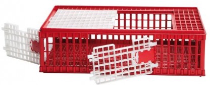 Jaula Plastico para Transporte Aves