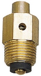 Valvula Laton Exagonal B-1 Eje Corto