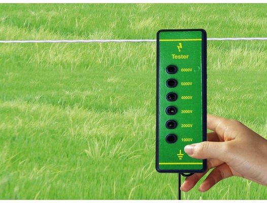 Comprobador de Cercas por Lamparas