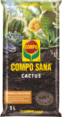 Sustrato Compo Sana Cactus 5 litros Sustrato Compo Sana Cactus 5 litros