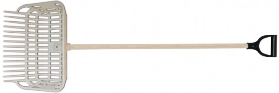 Horca Reforzada con Mango para Viruta