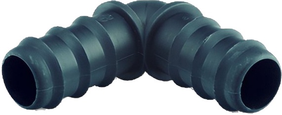 Codo Goteo 12 mm. Blister 6 Unds