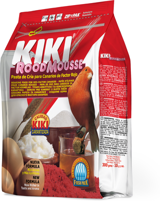 Kiki Pasta de Cria y Mantenimiento Roja 300 gr Kiki Pasta de Cria y Mantenimiento Roja 300 gr