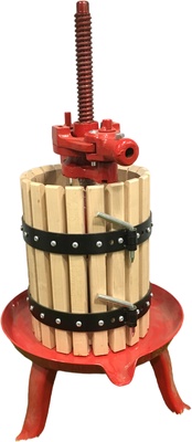 Llagar Redondo Base Metalica Roja 20 cm. Diametro Llagar Redondo Base Metalica Roja 20 cm. Diametro