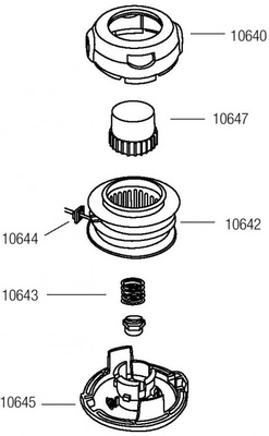 Cabezal Semiautomatico Compatible Husqvarna
