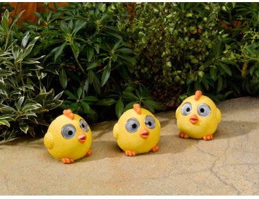 Pollito Ojos Brillantes 8 cm