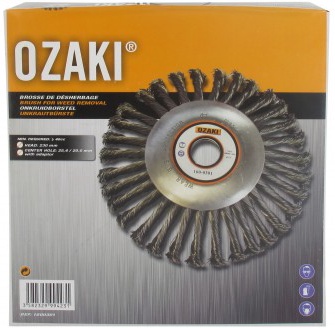 Cepillo de acero para Desbrozadoras 200mm