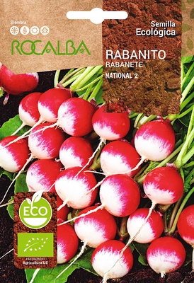 Semilla Ecologica Rabanito National 2