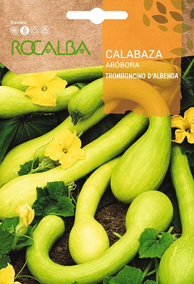 Semilla Calabaza Tromboncino D�albenga 5 gr