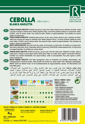 Semilla Cebolla blanca Barletta