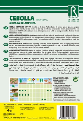 Semilla Cebolla Morada de Amposta