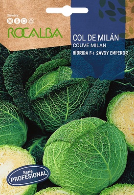 Semilla Profesional Col de Milan Hibrida F1 Savoy Emporr