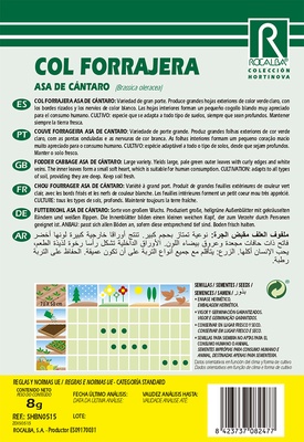 Semilla Col Forrajera Asa de Cantaro