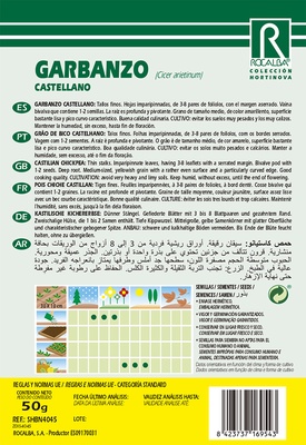 Semilla Garbanzo Castellano