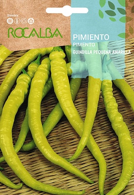 Semilla Pimiento Guindilla Pequeña Amarilla Vasca (Piparra) Semilla Pimiento Guindilla Pequeña Amarilla Vasca (Piparra)