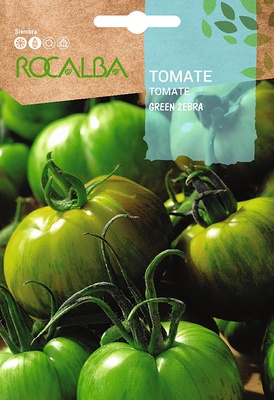 Semilla Tomate Green Zebra